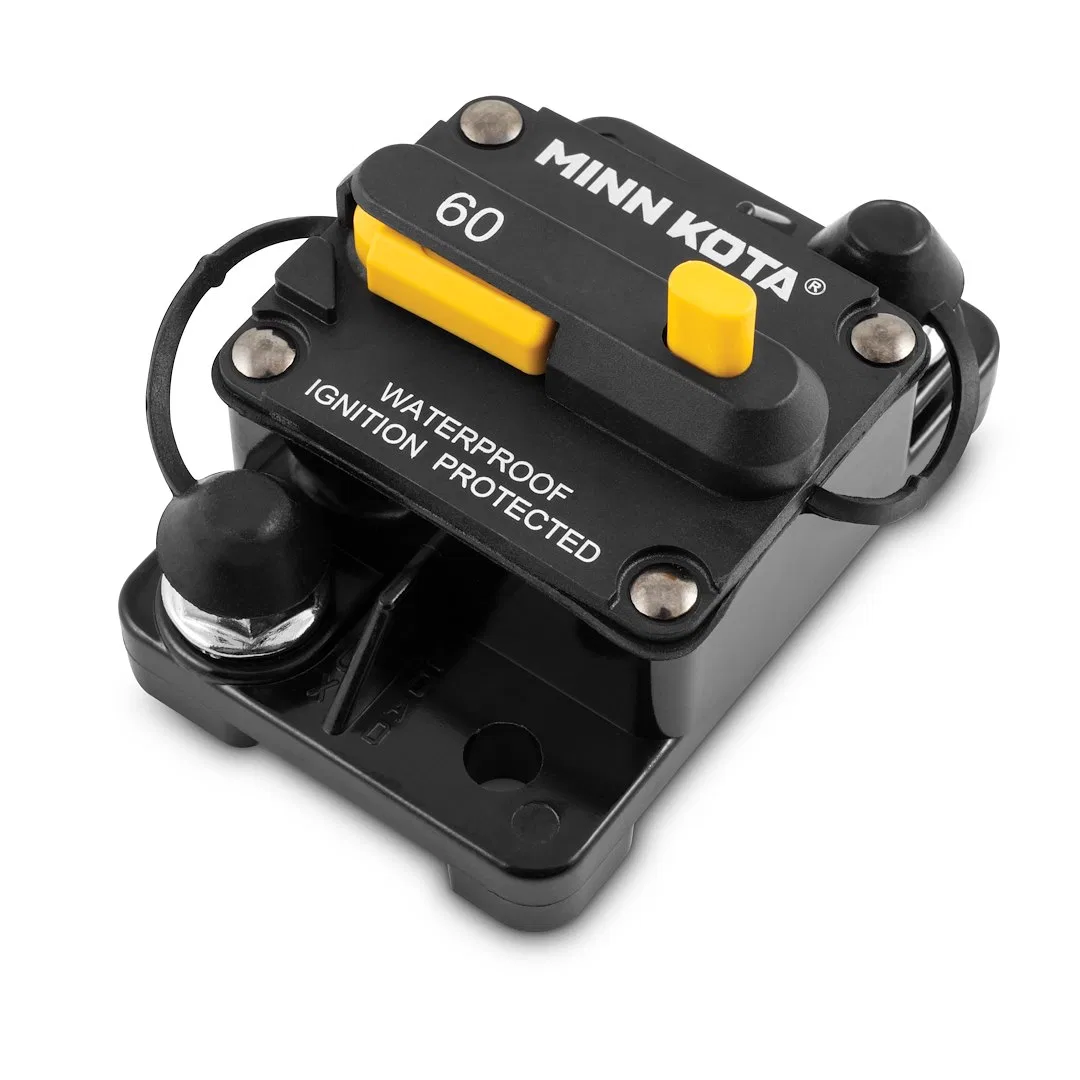 1865115 – MINN KOTA Trolling Motor Circuit Breaker, Use To Protect Boat Trolling Motor Wiring From Electrical Damage ...